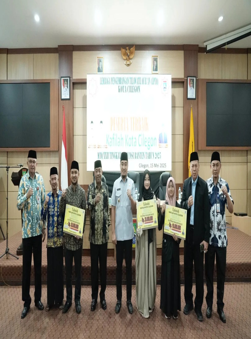 Dapat 17 Medali di MTQ Banten, Kafilah Cilegon Dapat Kadeudeuh Spesial dari Wali Kota Robinsar